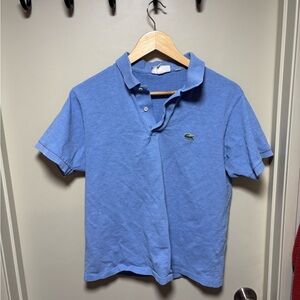 Lacoste Men's Blue Polo Shirt Size 4
